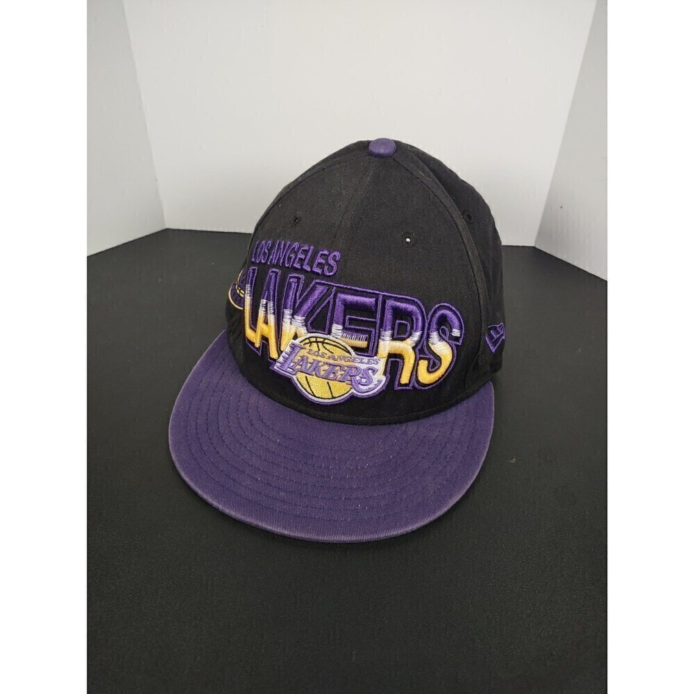 NBA Hardwood Classics Los Angeles LA Lakers Snapback Hat Cap New Era - Picture 1 of 6
